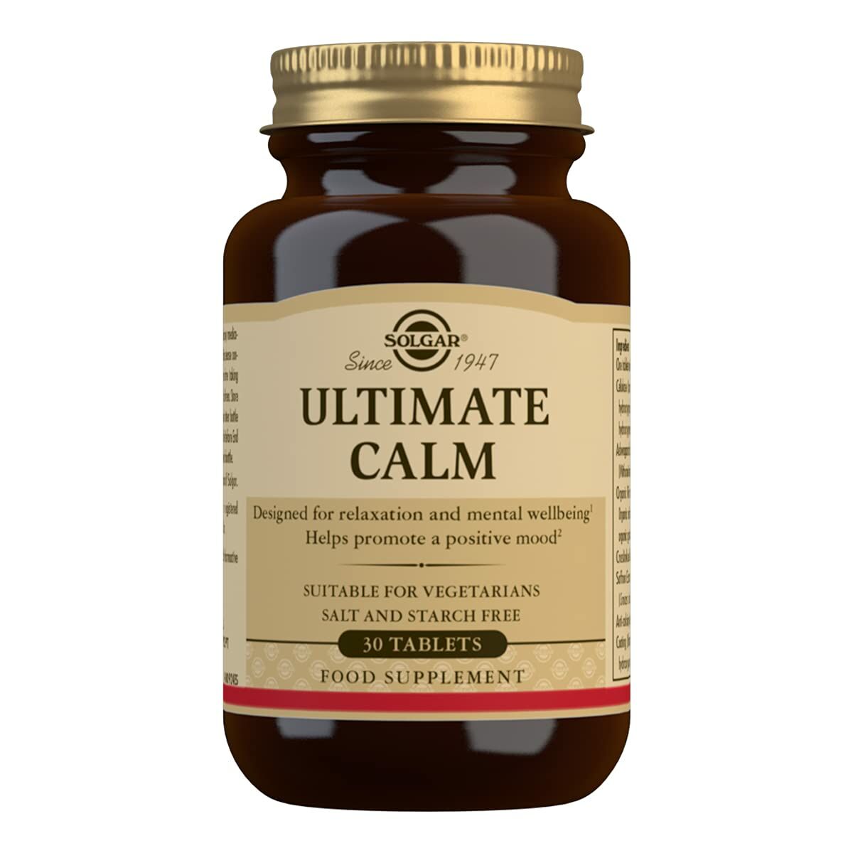 Multivitamin Solgar Ultimate Calma 30 uds Multivitamin 30 Units Solgar