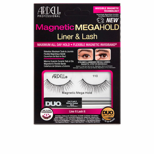 Set of false eyelashes Ardell Magnetic Megahold Liner & Lash Nº 110