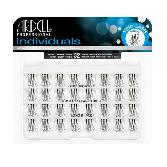 Set of false eyelashes Ardell Duralash Long Black Individual eyelashes 32 Units