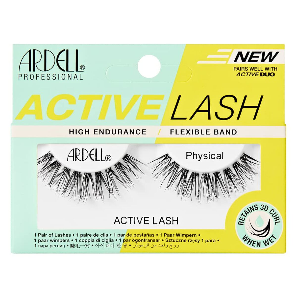 Set of false eyelashes Ardell Active Lashes Physical