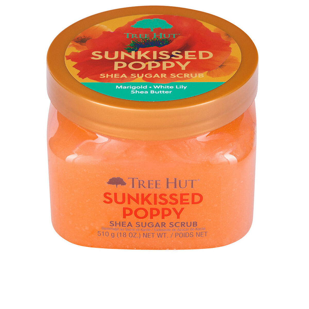 Body Exfoliator Tree Hut Sunkissed Poppy 510 g Tree Hut