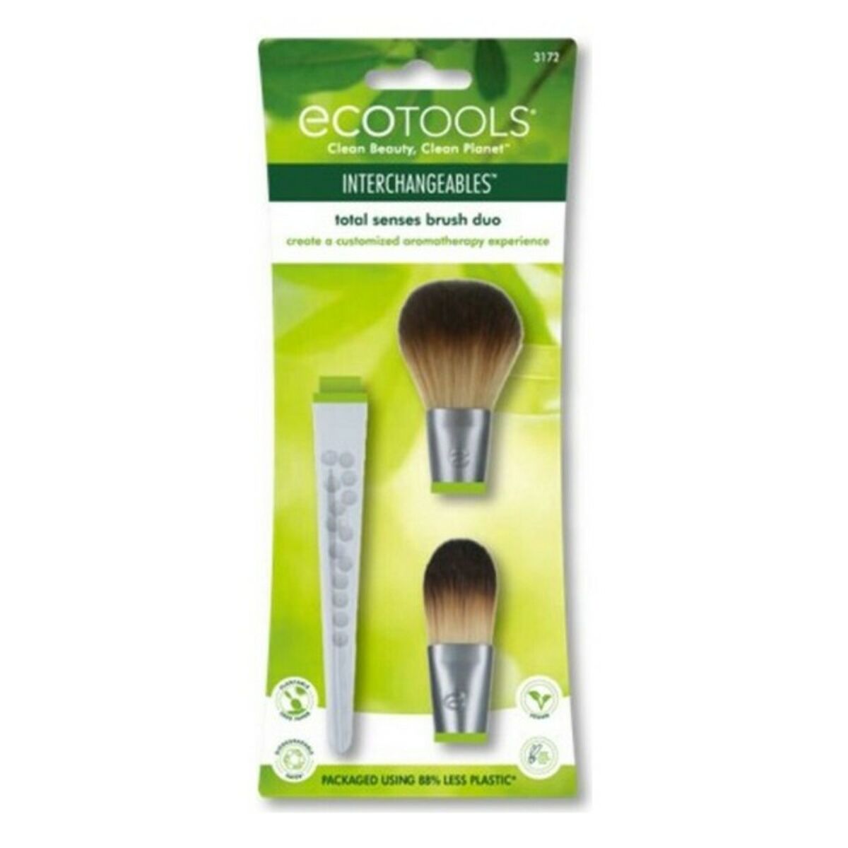 Make-up Brush Total Sense Ecotools Total Senses Brush Duo 3 Pieces