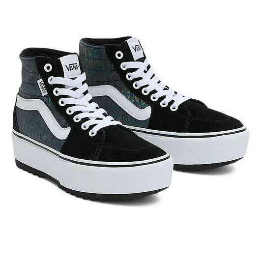 Women’s Casual Trainers Vans Filmore Hi Tapered St Sdfl Black Vans