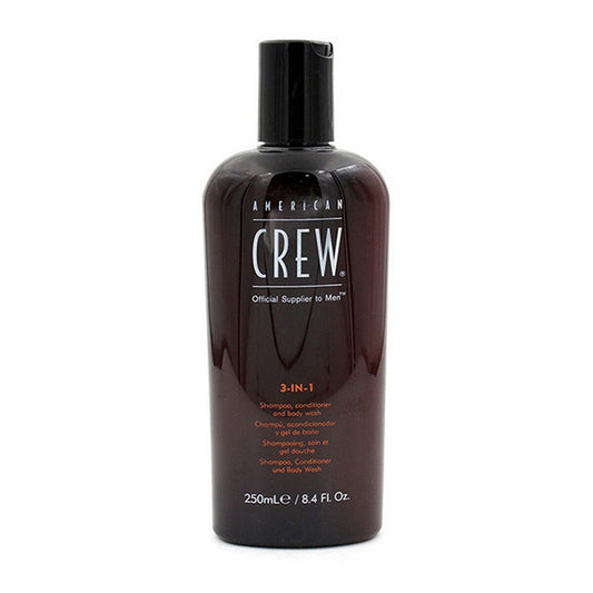 Shampoo American Crew 3 In 1 Sport Edition (250 ml) (250 ml)