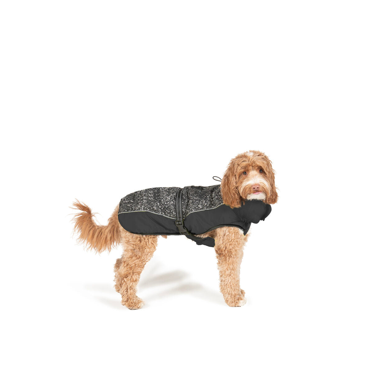 Dog Coat Dog Gone Smart Black 35 cm Dog Gone Smart