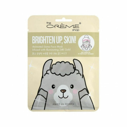 Facial Mask The Crème Shop Brighten Up, Skin! Llama (25 g) The Crème Shop