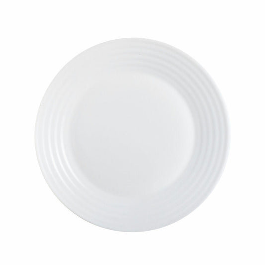 Dessert dish Luminarc Harena White Glass (Ø 19 cm)