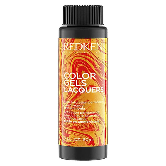 Permanent Colour Redken Color Gel Lacquers 4RR-lava (3 x 60 ml)