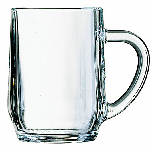 Beer Mug Arcoroc Haworth Transparent Glass 560 ml (24 Units)