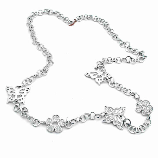 Ladies' Necklace Folli Follie 3N7F147C 33 cm Folli Follie