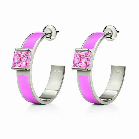 Ladies' Earrings Folli Follie 3E13F007PP 3 cm Folli Follie