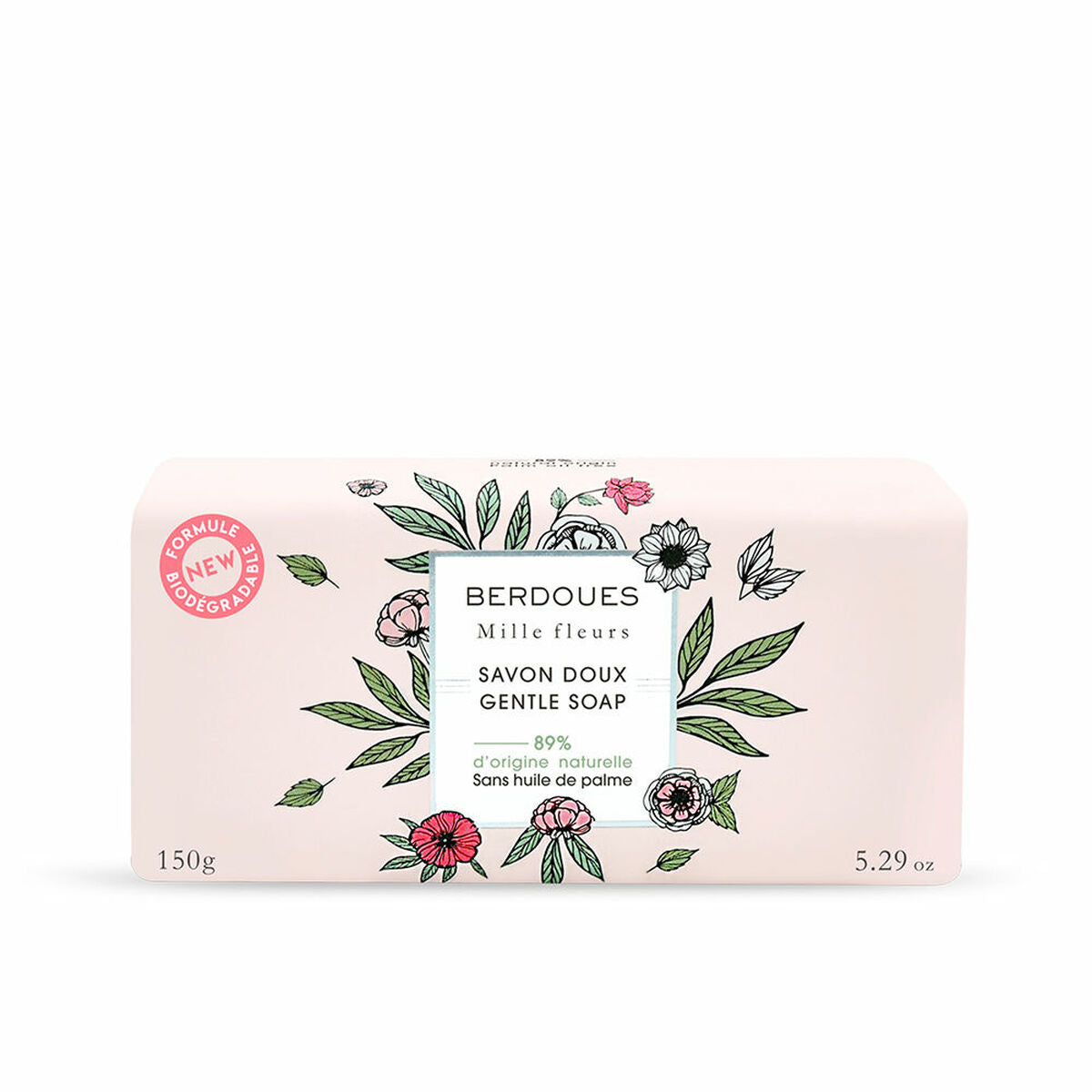 Soap Cake Berdoues Mille Fleurs Shea Butter 150 g