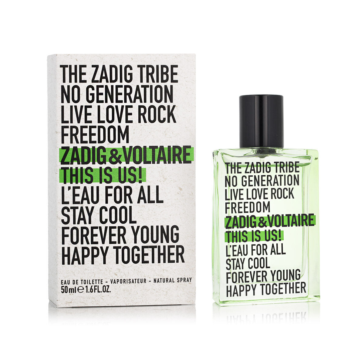 Unisex Perfume Zadig & Voltaire EDT This is Us! L'Eau for All 50 ml Zadig and Voltaire