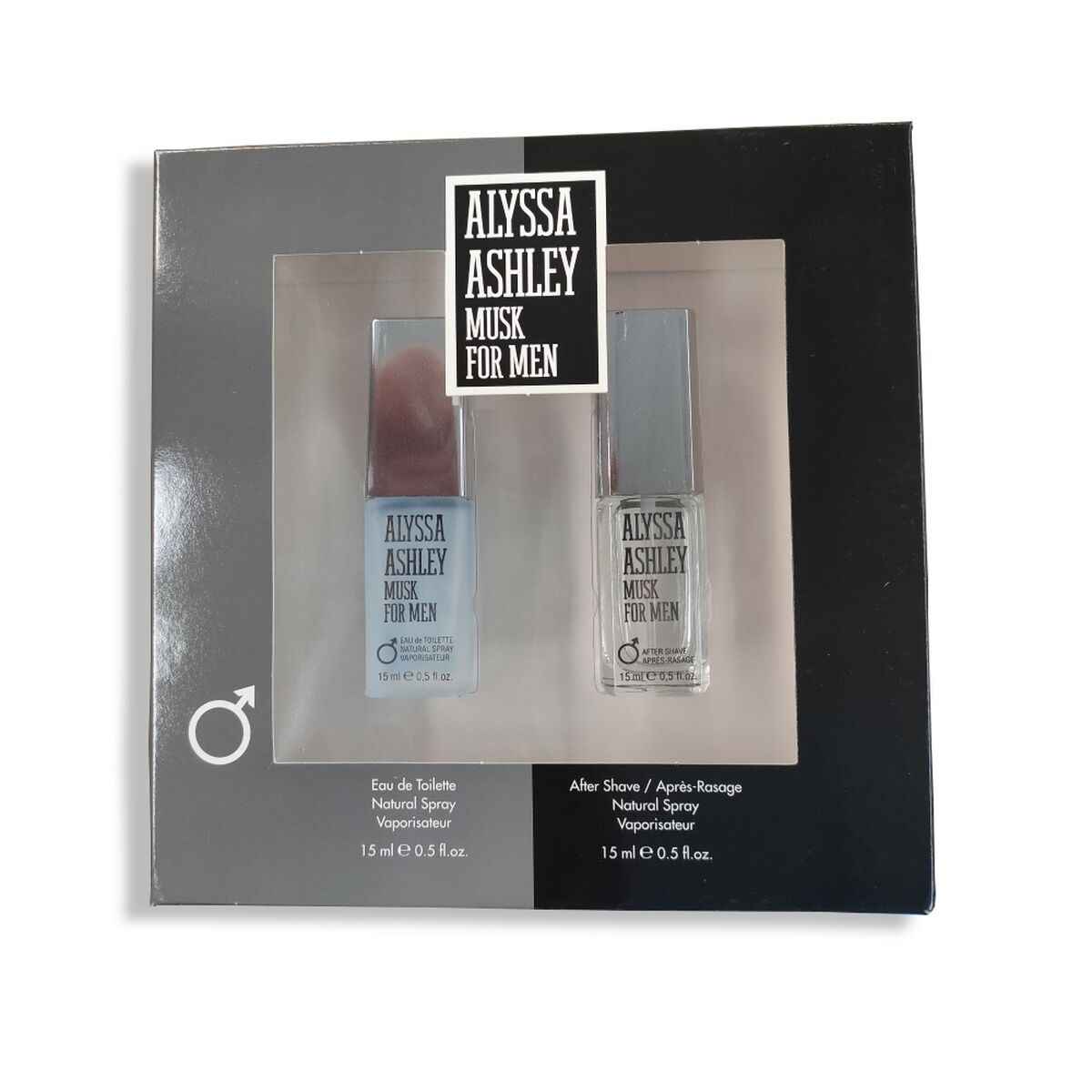 Men's Perfume Set Alyssa Ashley ALYSSA ASHLEY EDT 2 Pieces Alyssa Ashley