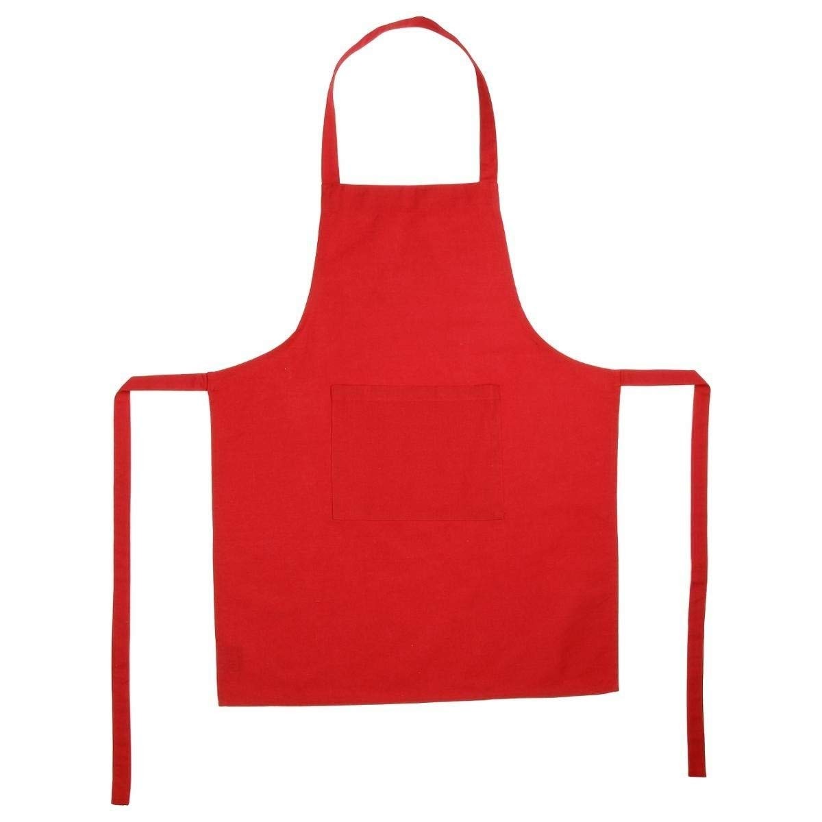 Apron with Pocket Atmosphera Red Cotton 60 x 80 cm