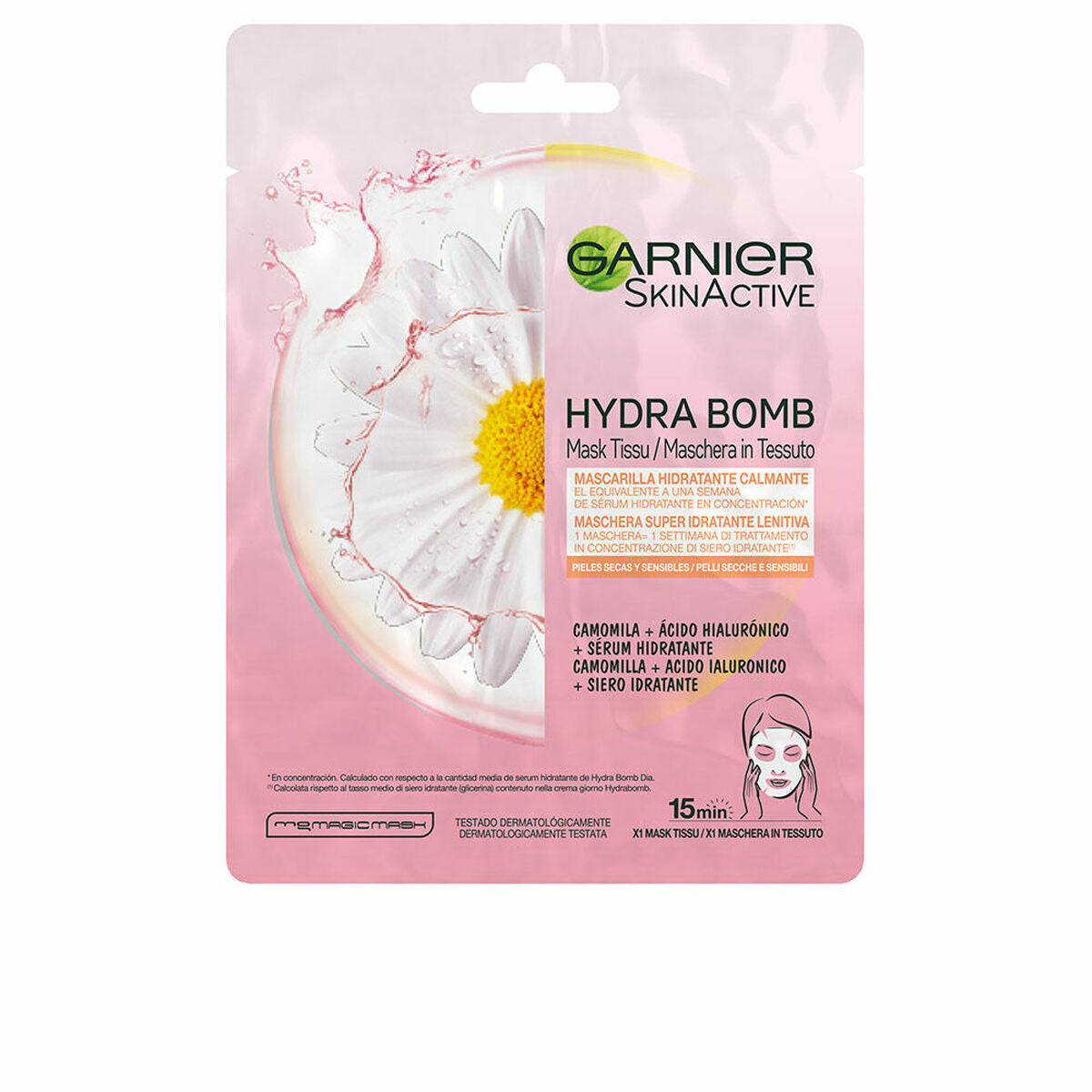 Facial Mask    Garnier Skinactive Hydrabomb