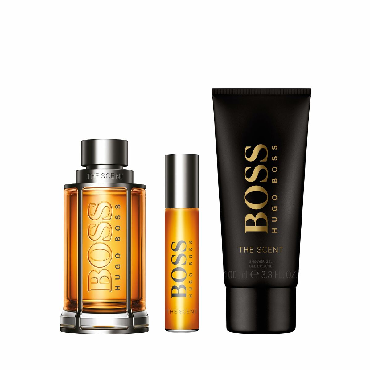 Men's Perfume Set Hugo Boss EDT BOSS The Scent 3 Pieces - Cosmetic and Perfume Sets - Hugo Boss - Default Title