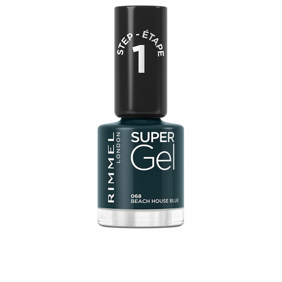 nail polish Rimmel London Super Gel Nº 068 Beach house blue 12 ml