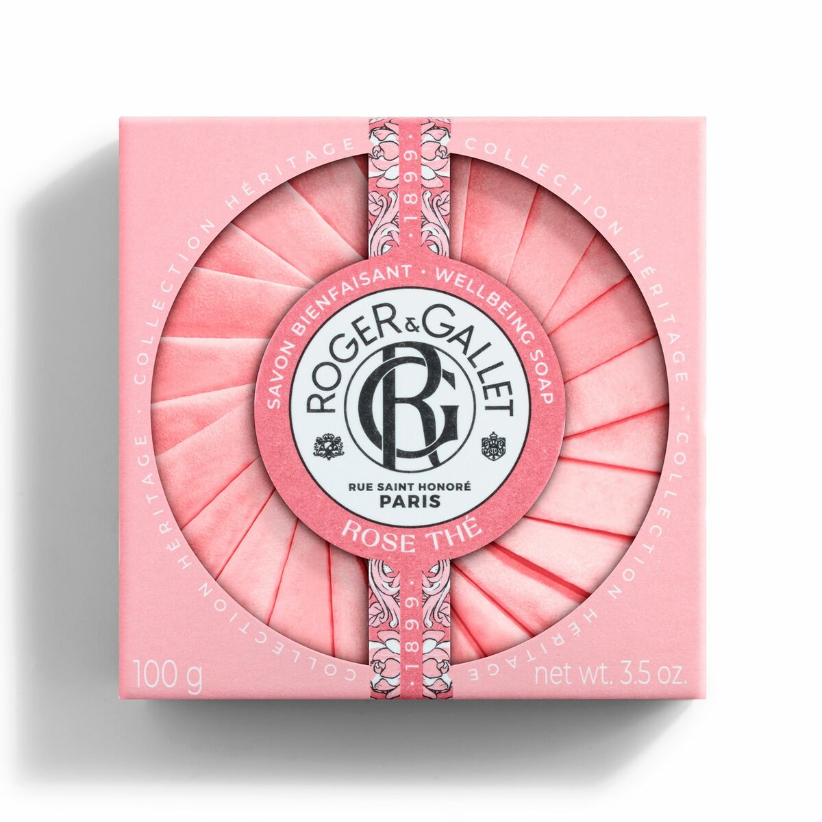 Soap Cake Roger & Gallet Rose Thé 100 g Roger and Gallet