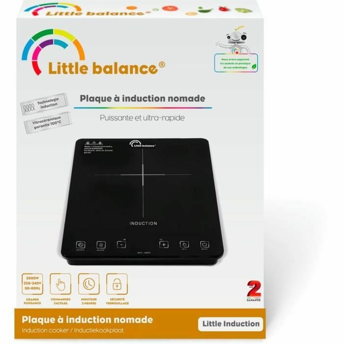 Induction Hot Plate Little Balance 8575 2000 W