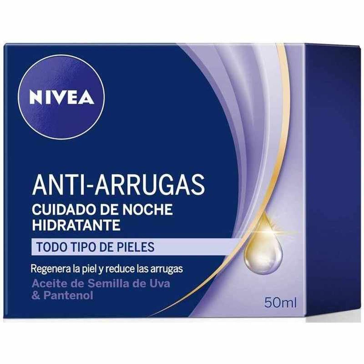 Night Cream Nivea 50 ml Anti-Wrinkle