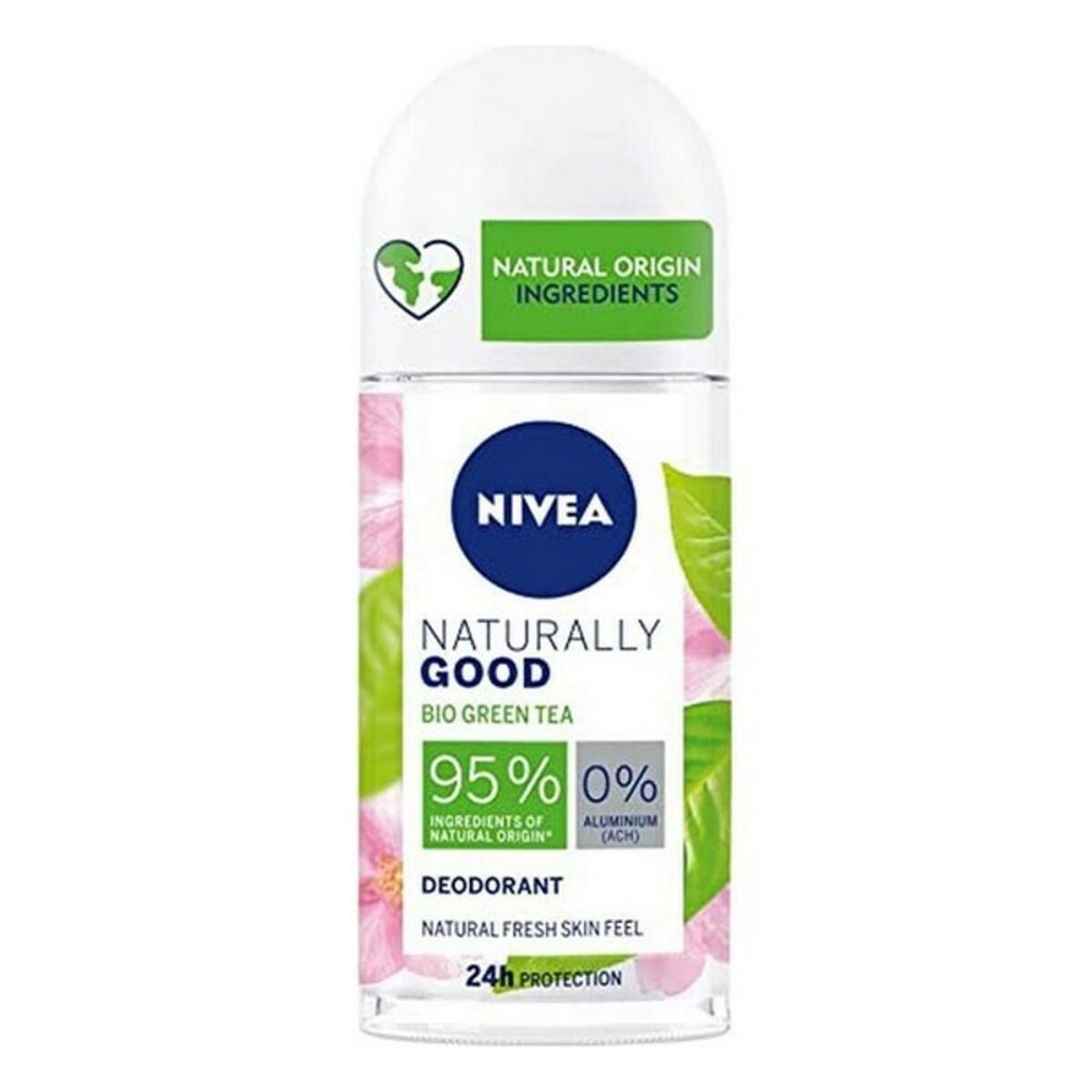 Roll-On Deodorant Naturally Good Nivea 83497 Green Tea 50 ml Nivea