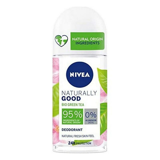 Roll-On Deodorant Naturally Good Nivea 83497 Green Tea 50 ml