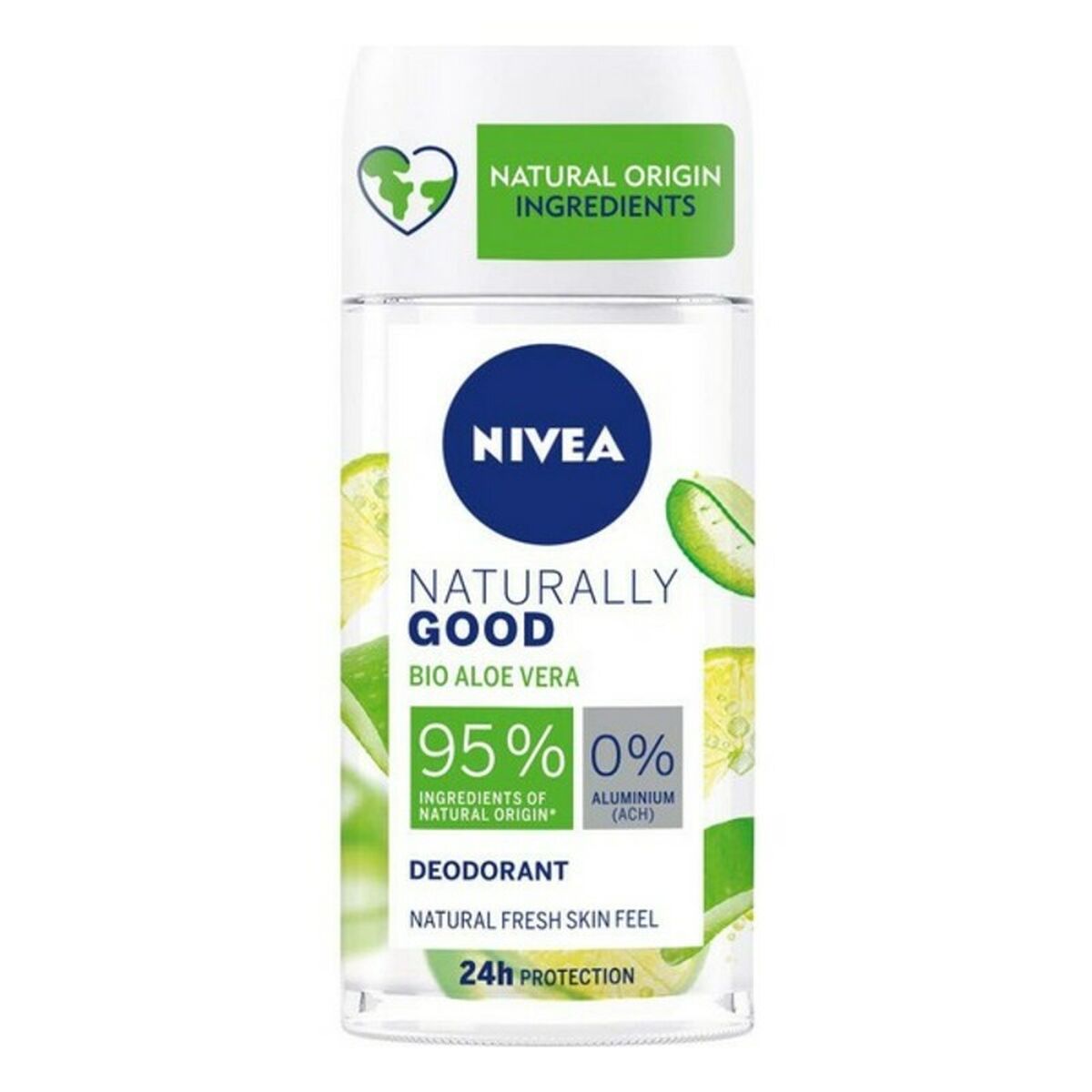 Roll-On Deodorant Naturally Good Nivea Aloe Vera (50 ml) Nivea