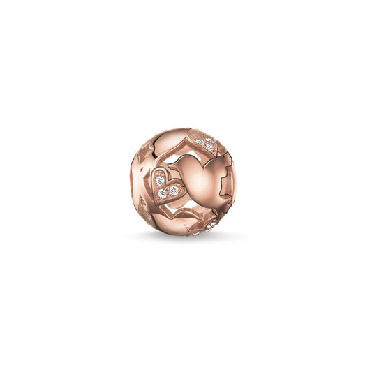 Ladies'charms Thomas Sabo K0132-416-14 Rose gold (1,1 cm) Thomas Sabo