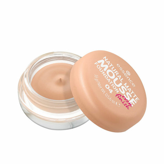 Mousse Make-up Foundation Essence NATURAL MATTE Nº 04 16 g