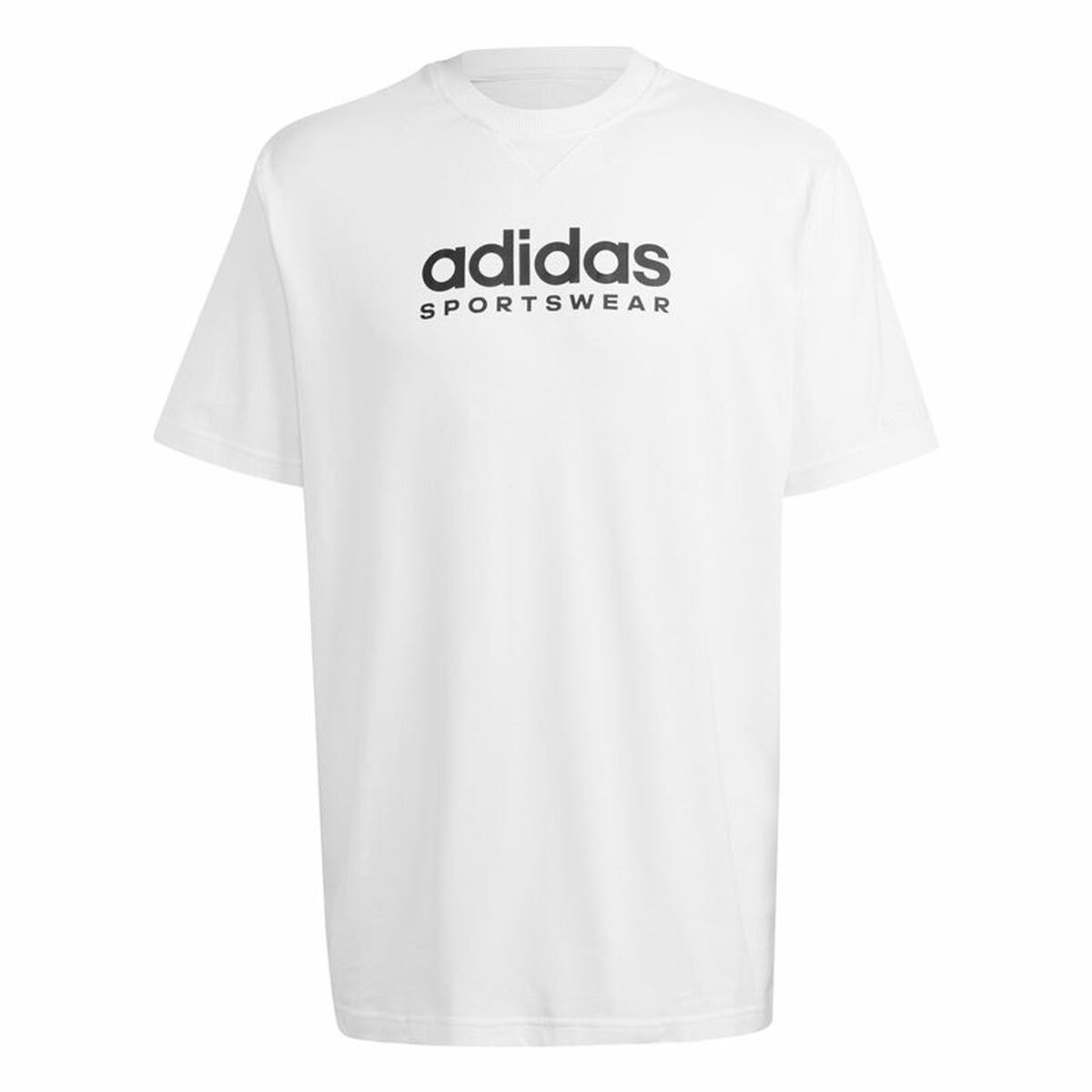 Short Sleeve T-Shirt Adidas White Adidas