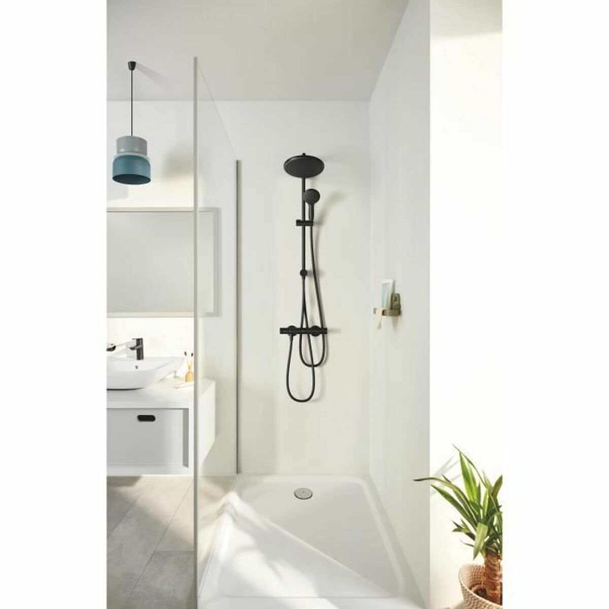 Shower Column Grohe Vitalio Start System 250 Silicone Grohe