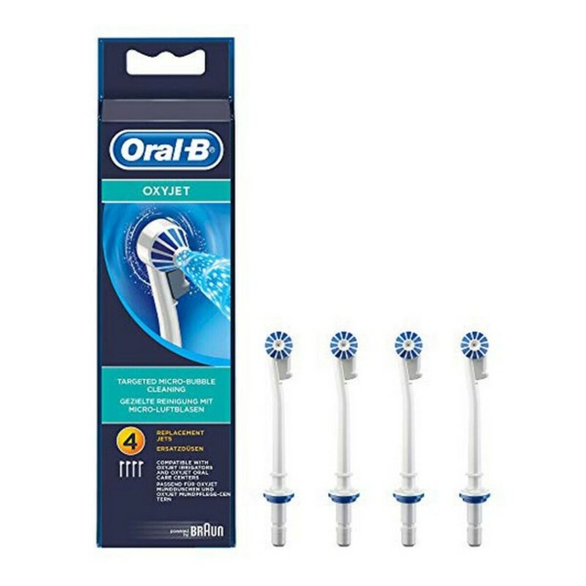 Spare for Electric Toothbrush Oral-B ED 17-4 White 4 Units - Oral hygiene - Oral-B - Default Title