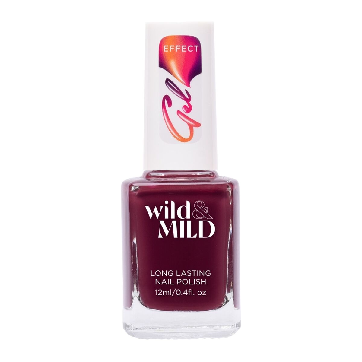 Nail polish Wild & Mild Gel Effect Burgundy Bouquet 12 ml