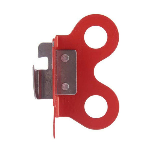 Tin opener Red Black Steel (5 x 6,7 x 2,5 cm) (12 Units) Kinvara