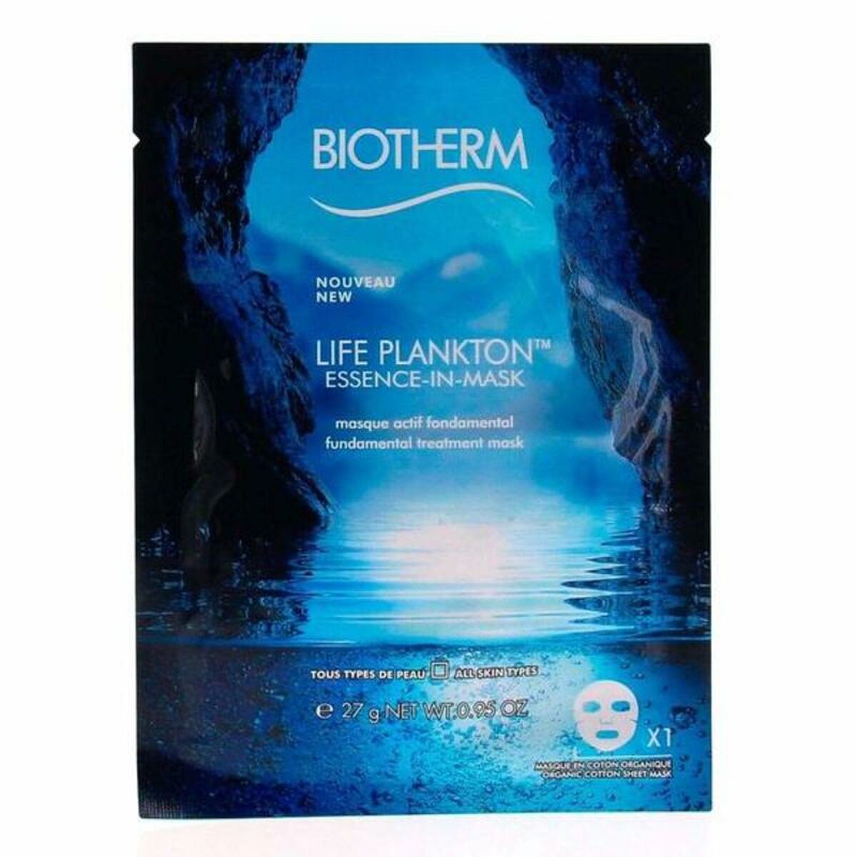 Anti-ageing Hydrating Mask Life Plankton Essence Biotherm (1 uds) Biotherm