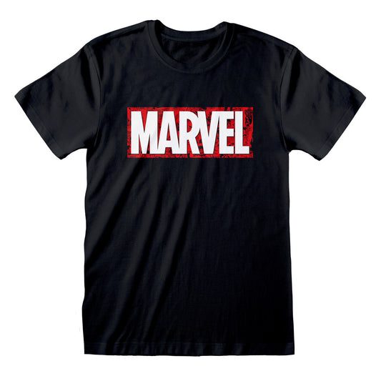 Unisex Short Sleeve T-Shirt Marvel Black