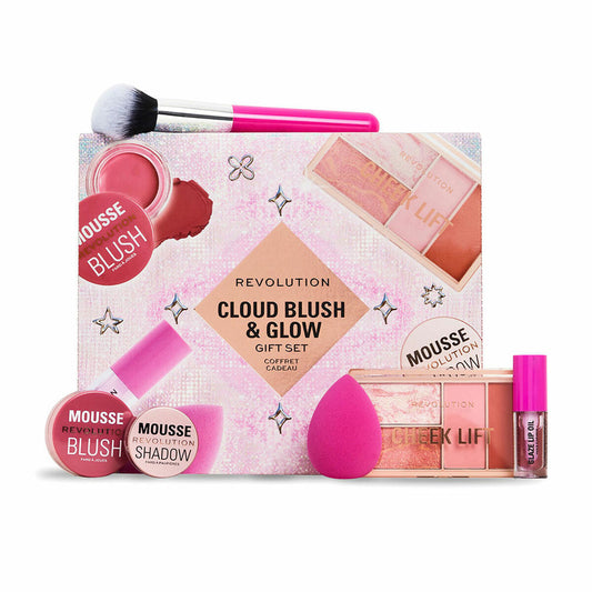 Make-Up Set Revolution Make Up CLOUD BLUSH & GLOW 6 Pieces