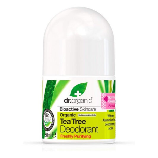 Roll-On Deodorant Dr.Organic DR00145 Tea tree 50 ml