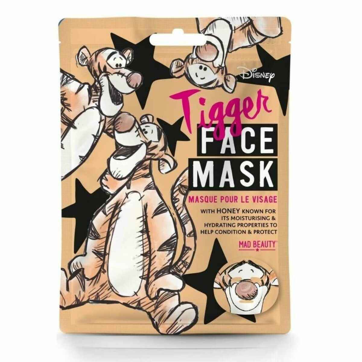 Facial Mask Mad Beauty Disney Tigger (25 ml) Mad Beauty