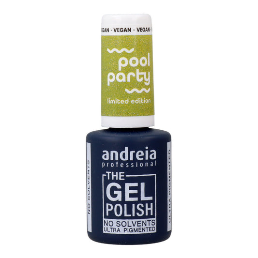 Nail Polish Semi-permanent Andreia Polish Pool Party N.6 Green 10,5 ml