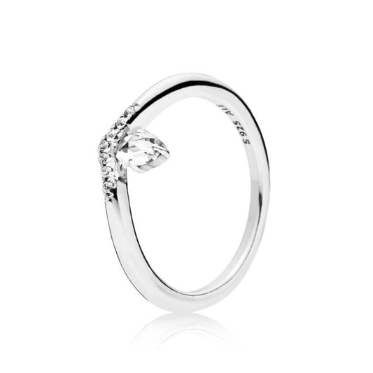 Ladies' Ring Pandora WISHBONE SILVER - SIZE 50 Pandora