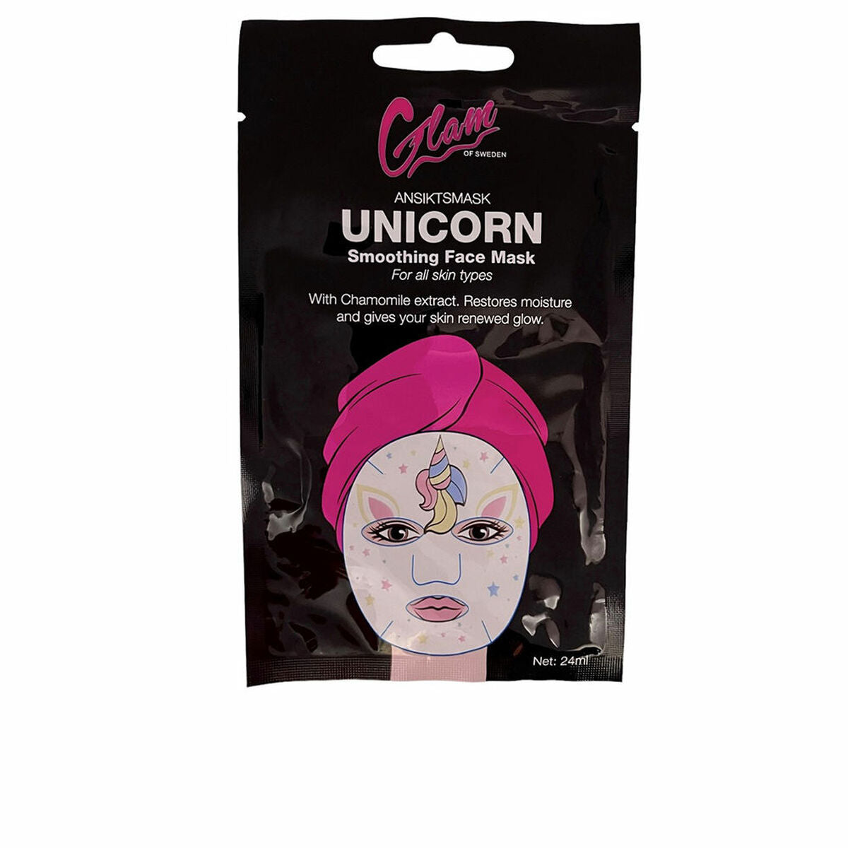 Facial Mask Glam Of Sweden Unicorn 24 ml Glam Of Sweden