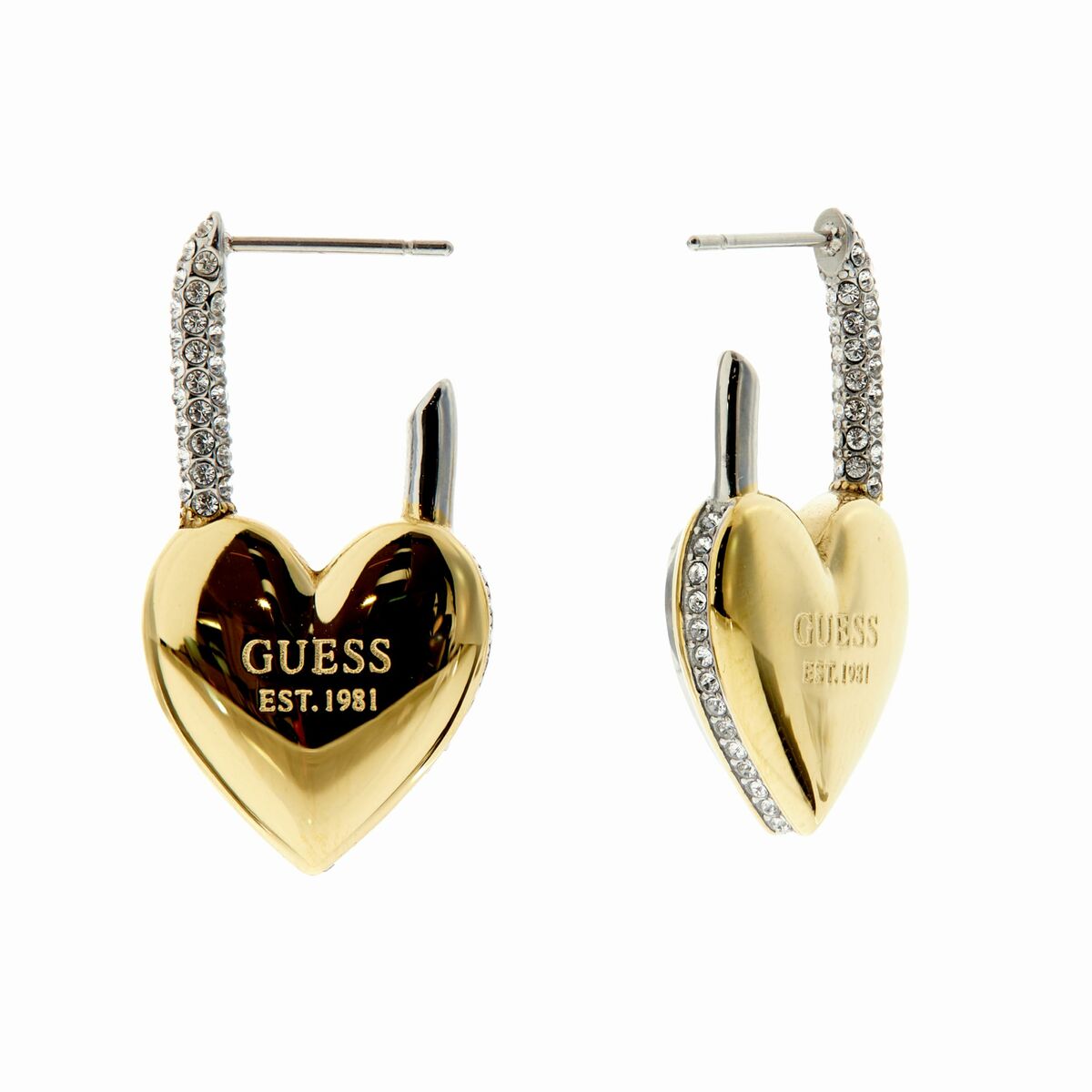 Ladies' Earrings Guess Stainless steel