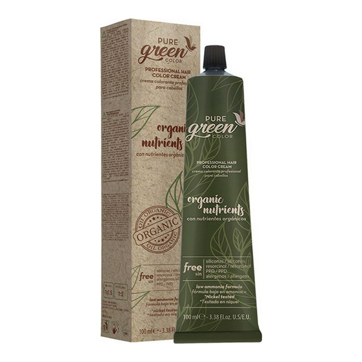 Colouring Cream Pure Green Nº 3.0 (100 ml) Pure Green