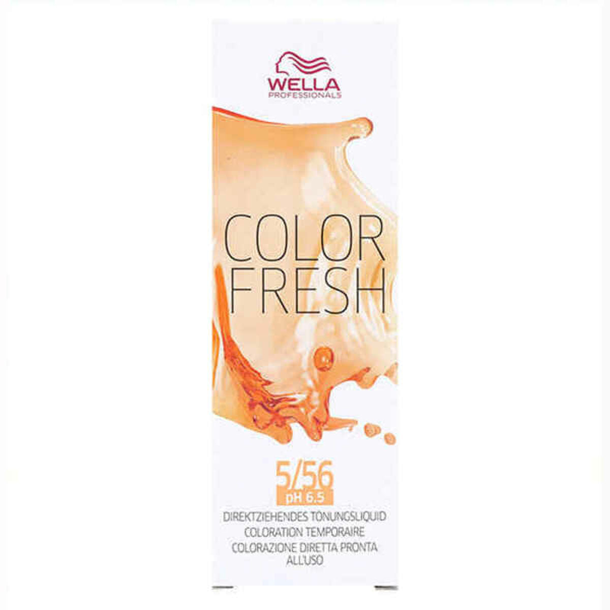 Semi-permanent Colourant Color Fresh Wella Nº 5.56 (75 ml) - byKim