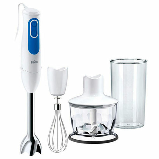 Hand-held Blender Braun MQ3035 Sauce Blue White 700 W