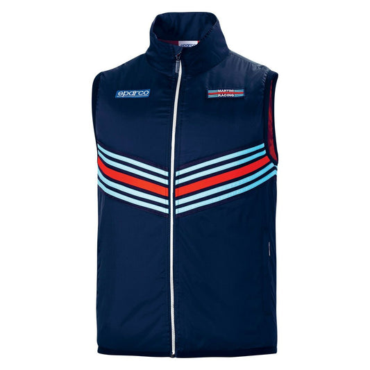 Men's Sports Gilet Sparco Martini Racing Dark blue (XXL) Sparco