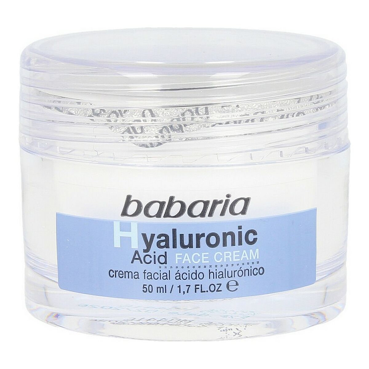 Hydrating Facial Cream Babaria Hyaluronic Acid (50 ml)