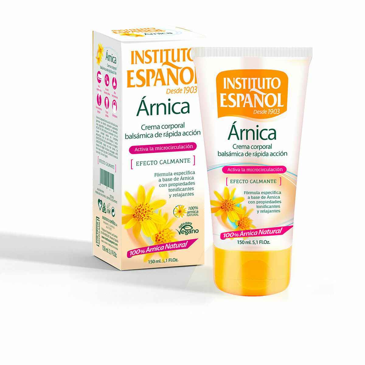 Body Cream Instituto Español Arnica Relax 150 ml Soothing (1 Unit) (150 ml) Instituto Español